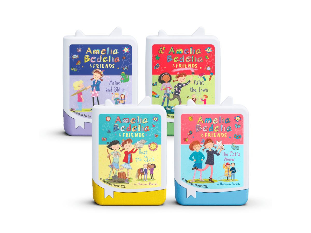 Amelia Bedelia & Friends Book Tonies - 4 Pack