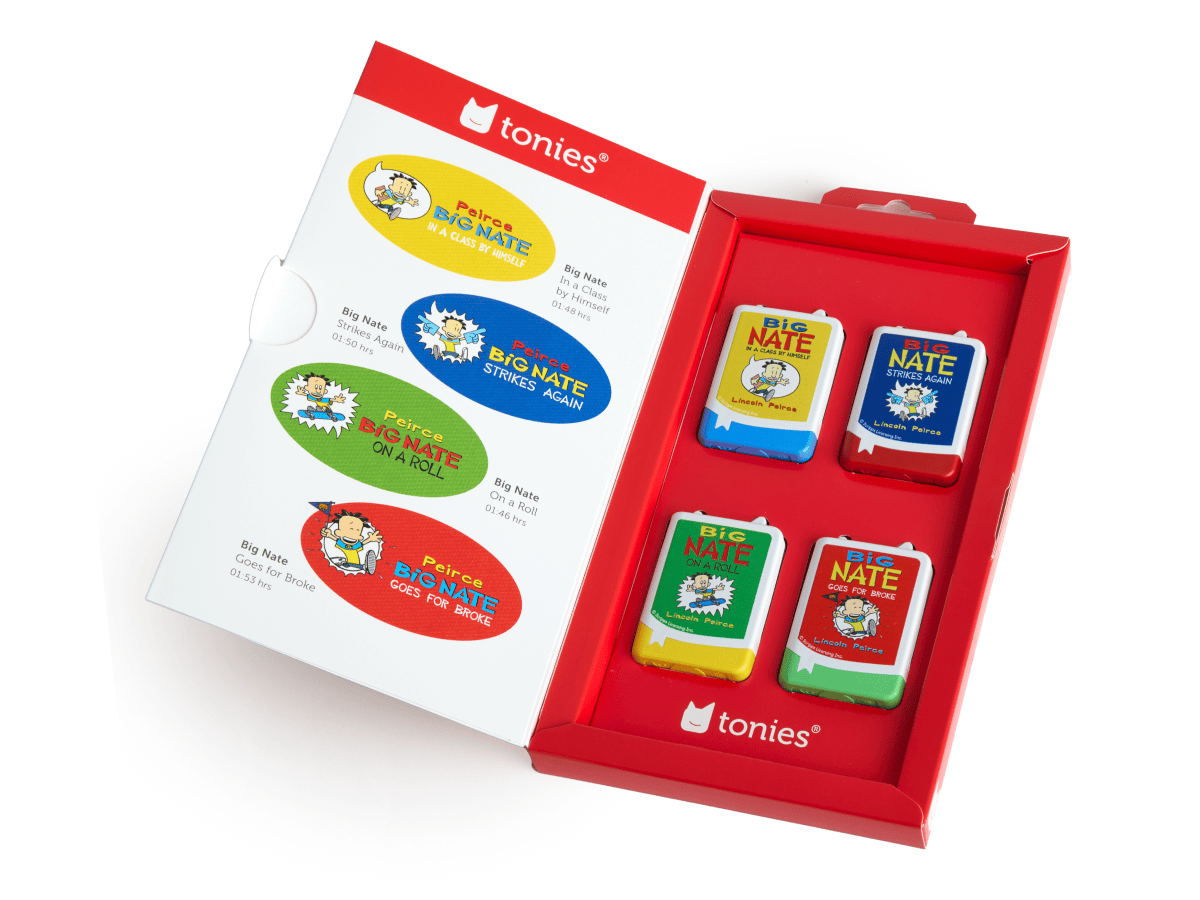 Big Nate Book Tonies - 4 Pack