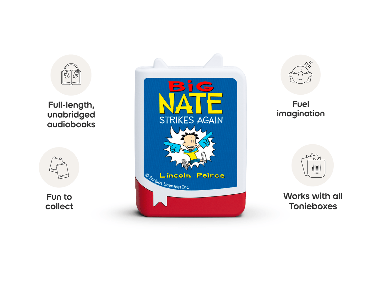 Big Nate Book Tonies - 4 Pack