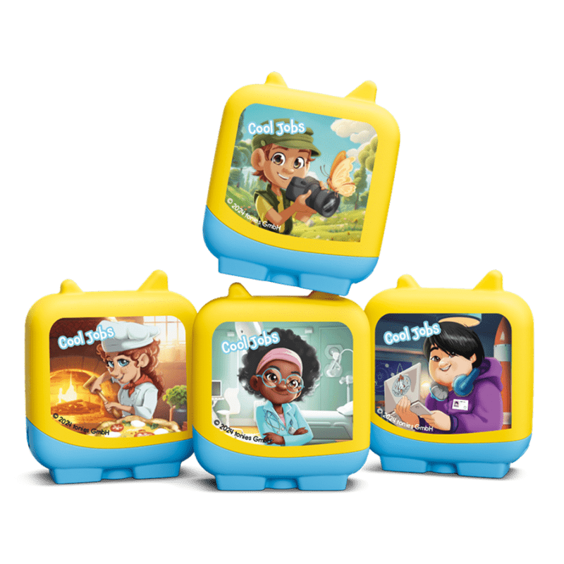 Cool Jobs Pocket Tonies - 4 Pack