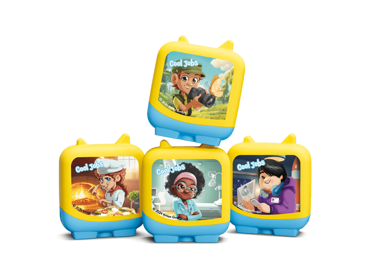 Cool Jobs Pocket Tonies - 4 Pack