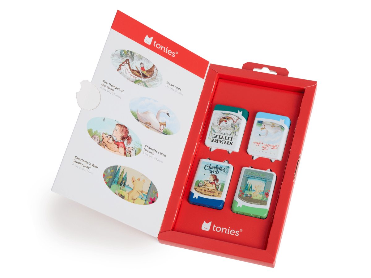E.B. White Collection Book Tonies - 4 Pack