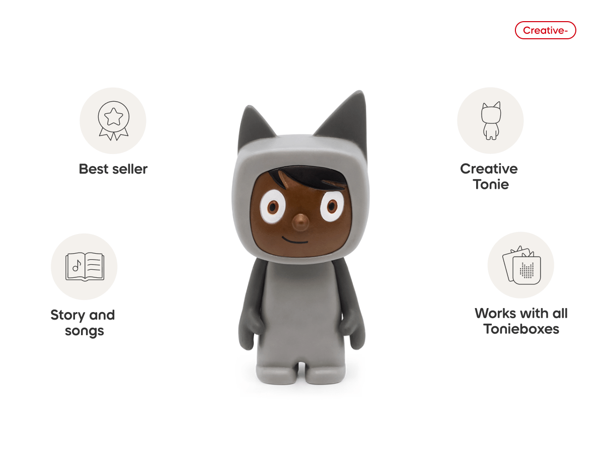 Gray with Dark Hue Creative Tonie