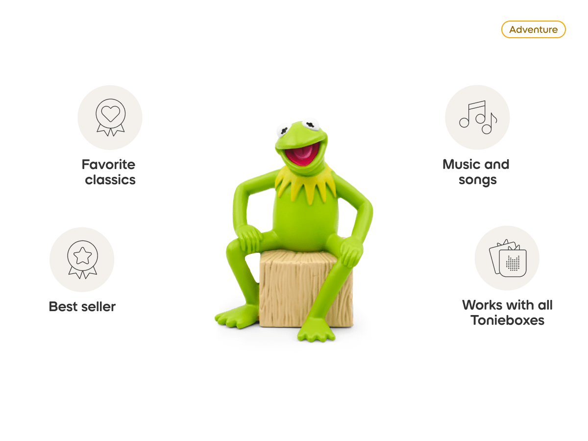 Disney the Muppets: Kermit the Frog Tonie