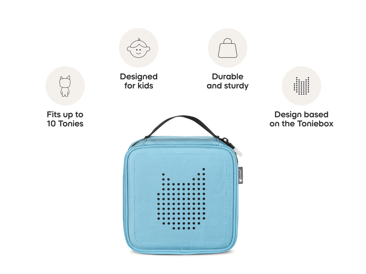 Carrying Case for Tonies - Light Blue