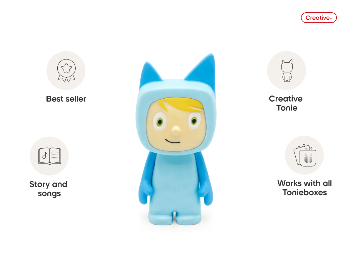 Light Blue with Light Hue Creative Tonie