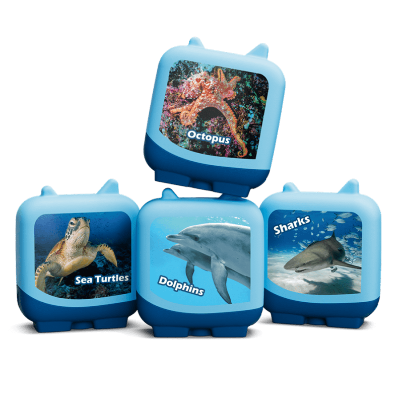 Marine Life Pocket Tonies - 4 Pack