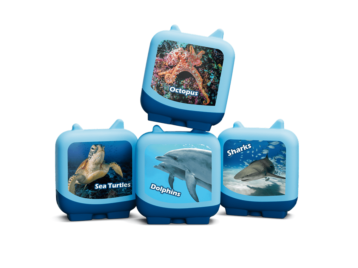 Marine Life Pocket Tonies - 4 Pack