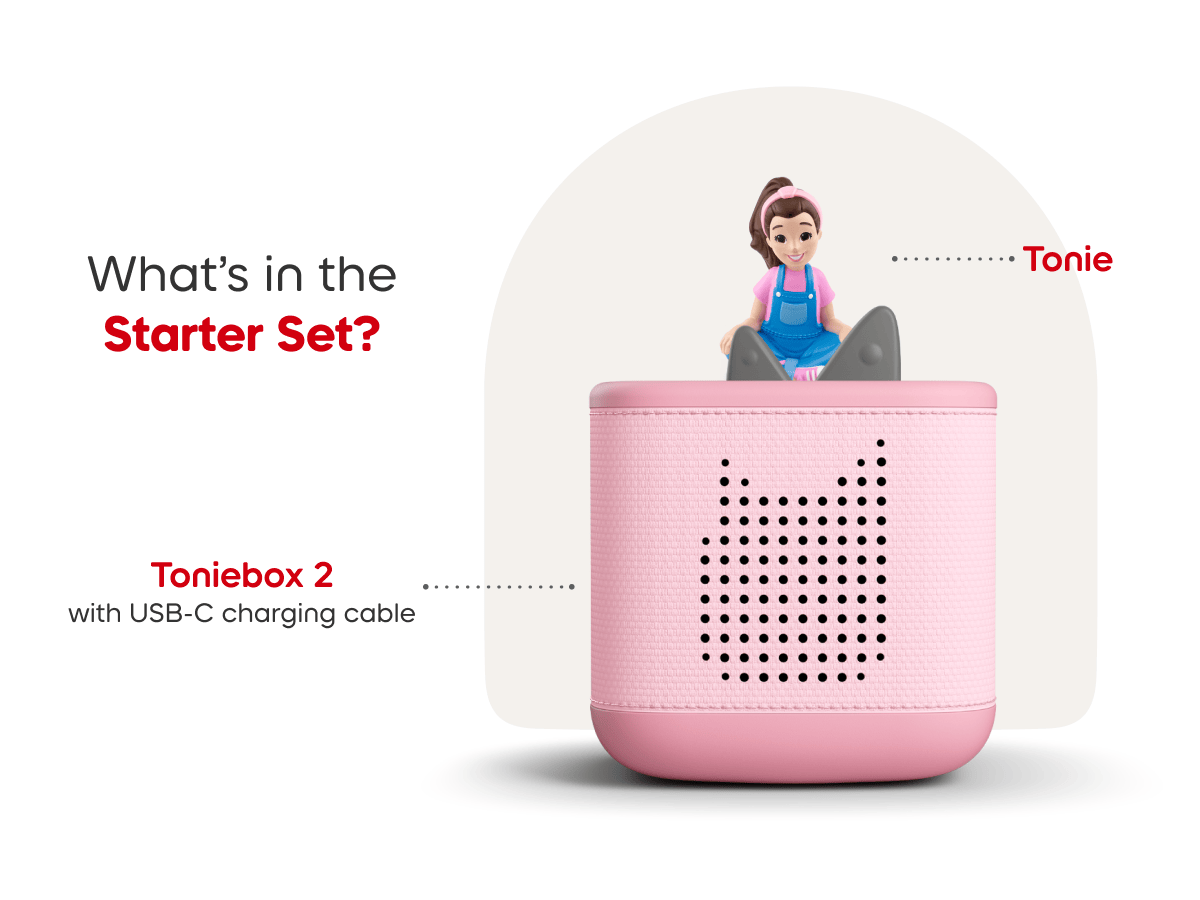 Ms. Rachel Toniebox 2 Starter Set - Cloud Pink