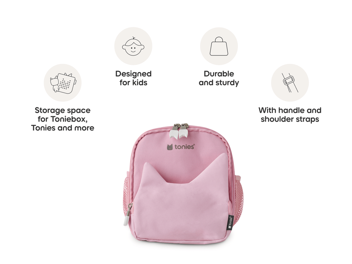 tonies® Adventure Backpack - Cloud Pink