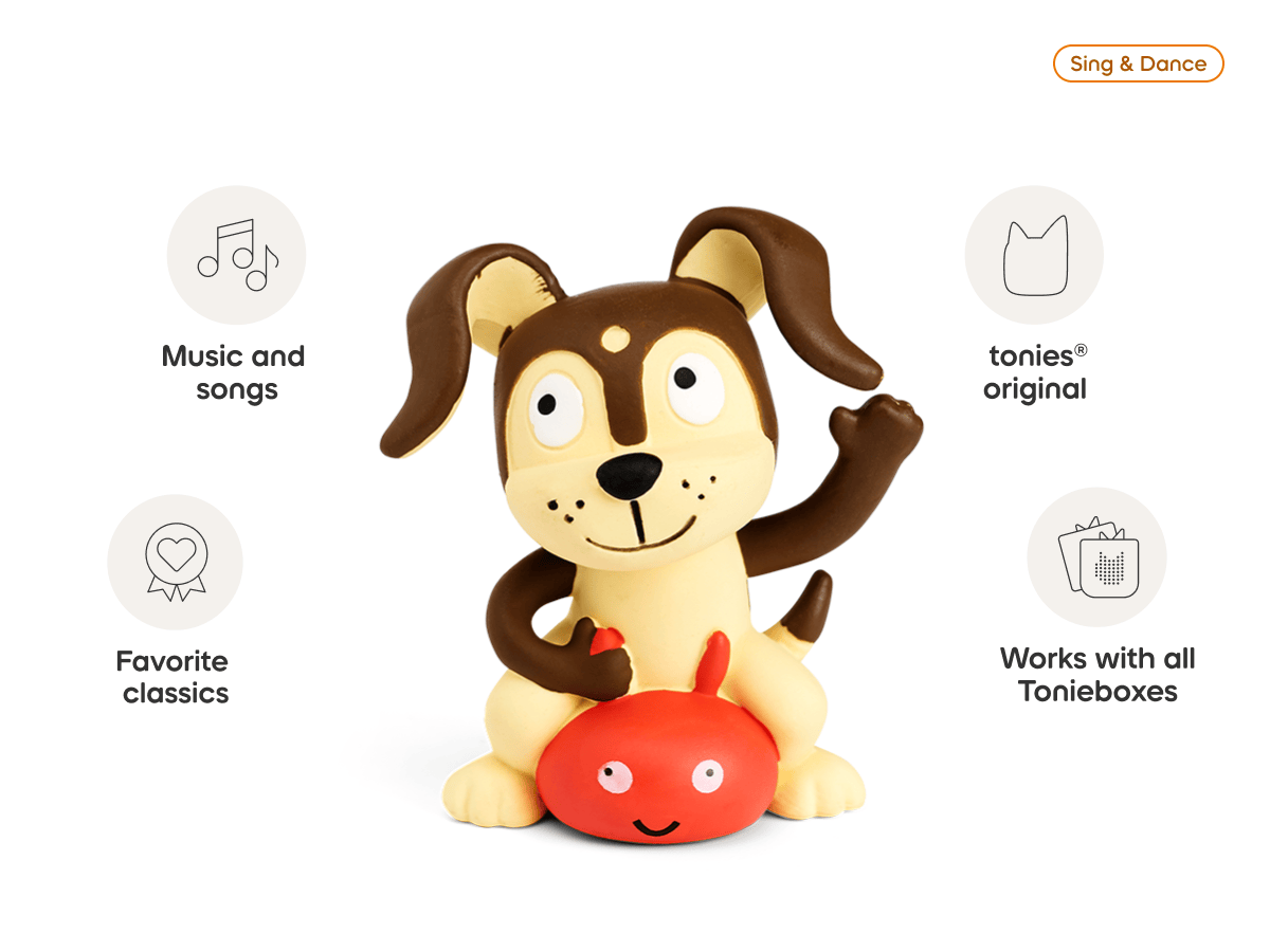 Playtime Puppy Toniebox 2 Starter Set - Sunset Red