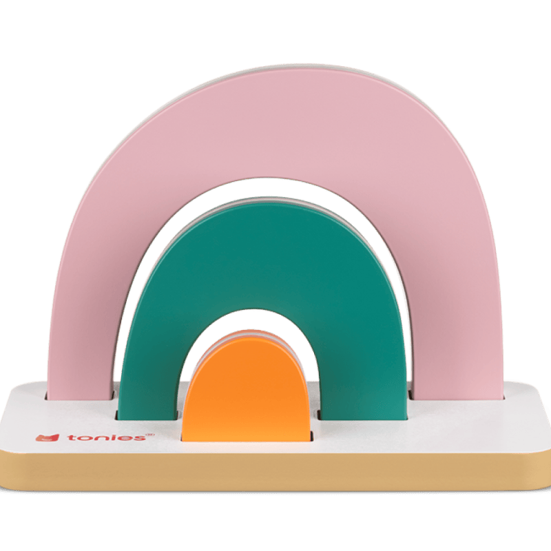 Mini Tabletop Shelf: Rainbow