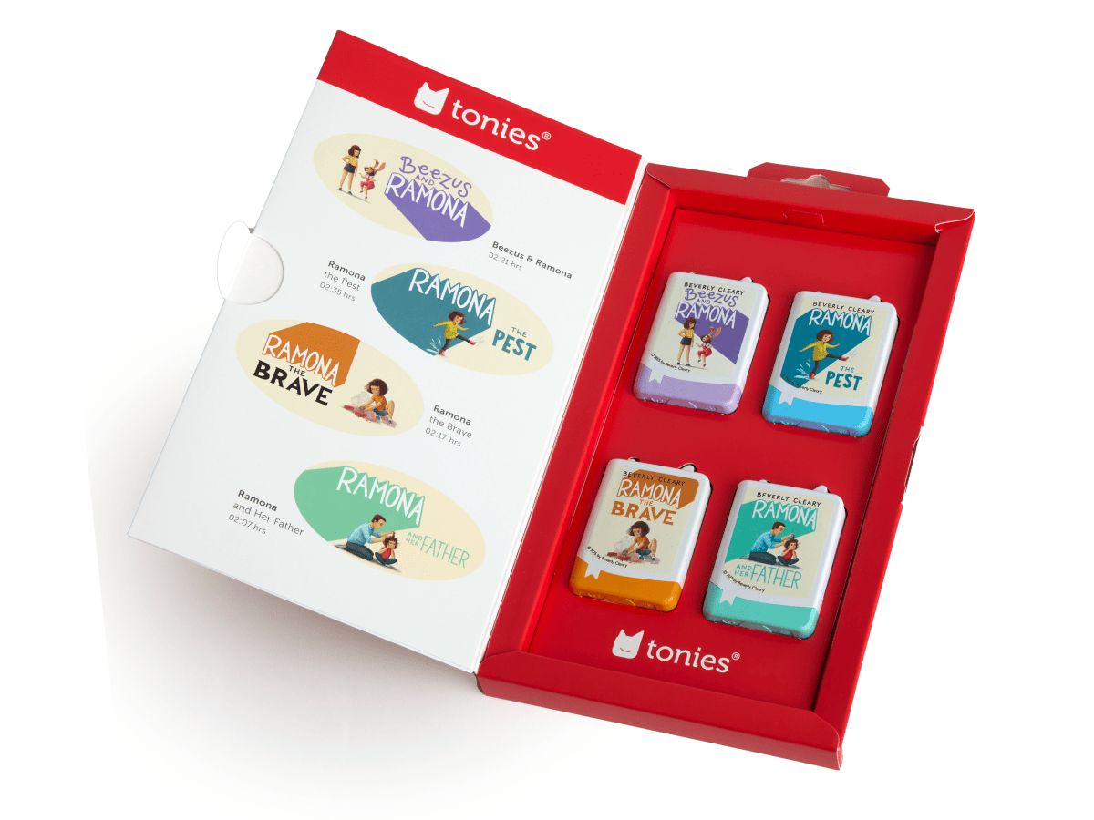 Ramona Book Tonies - 4 Pack