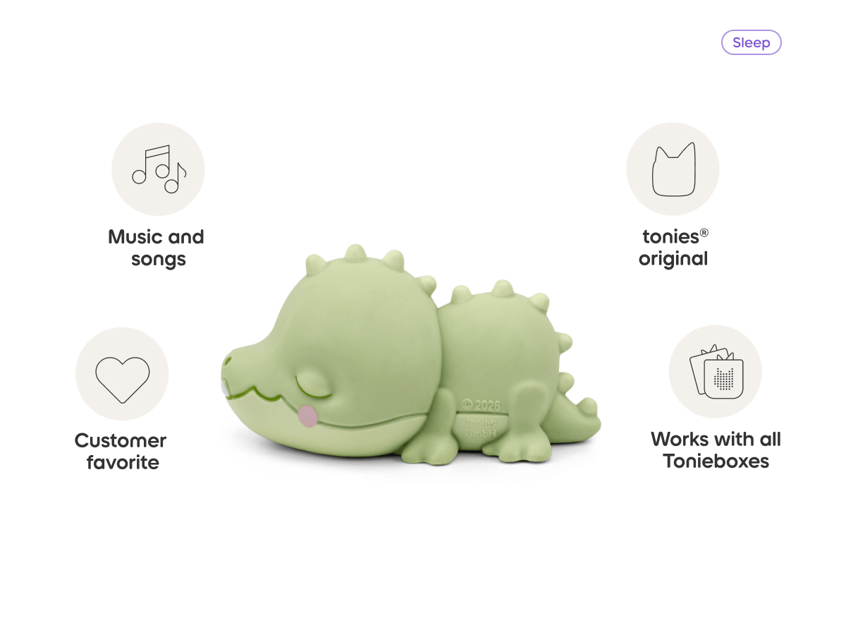 Sleepy Crocodile: Bedtime Story From The Sleepy Jungle Tonie