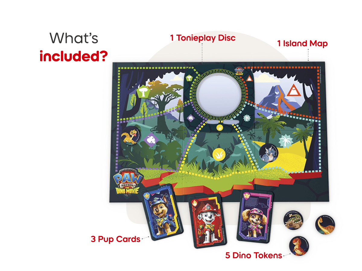 PAW Patrol The Dino Movie Tonie & Tonieplay Game Set