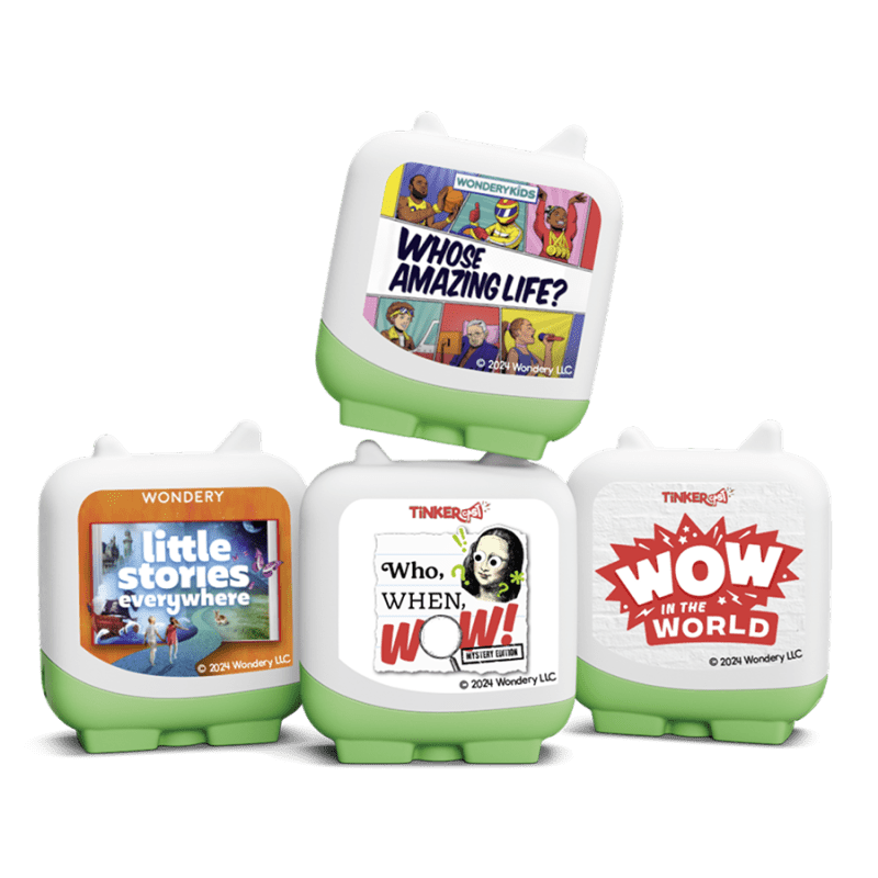 Wondery Kids Pocket Tonies - 4 Pack