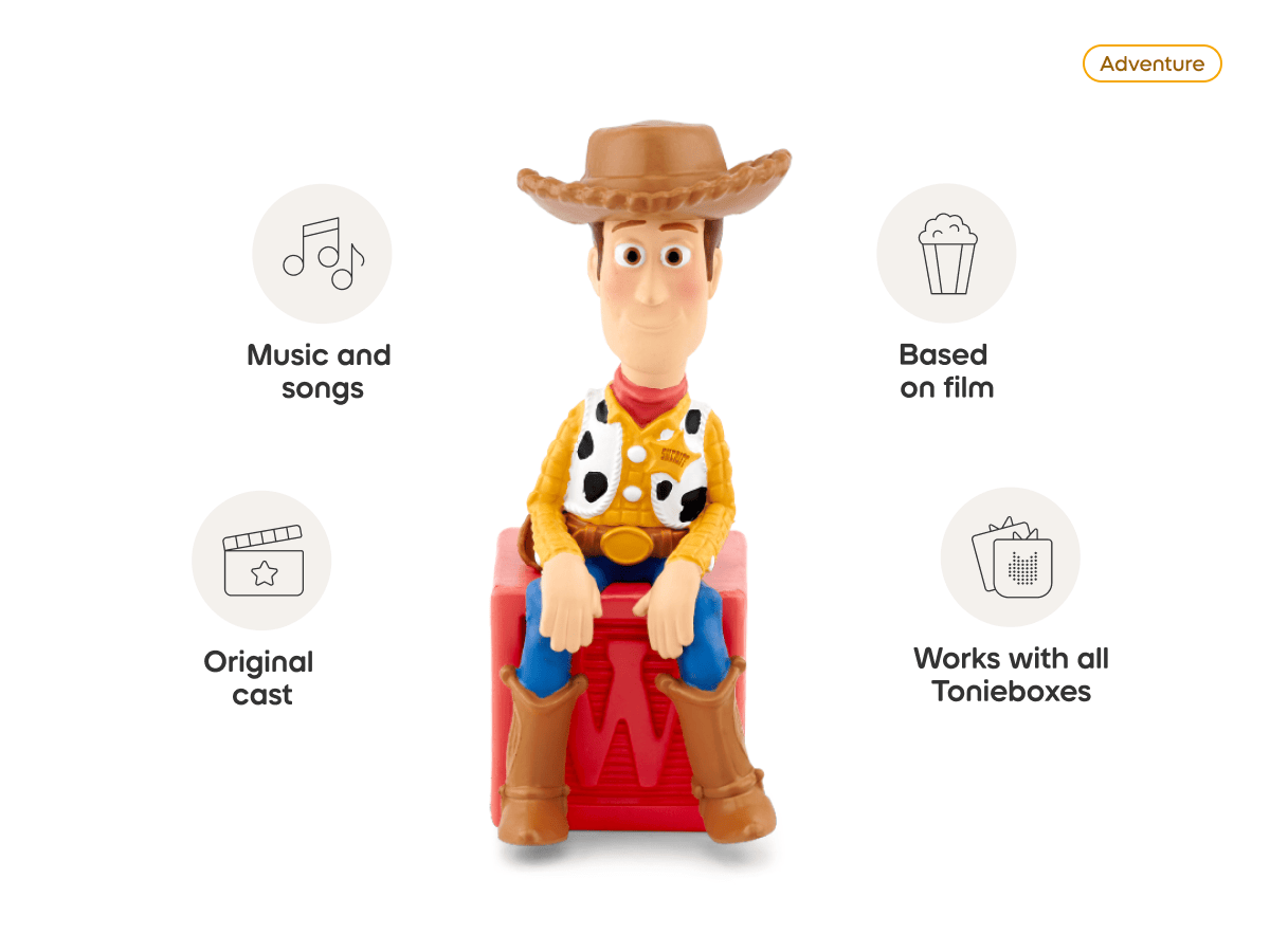 Disney and Pixar Toy Story: Woody Tonie (en Español)